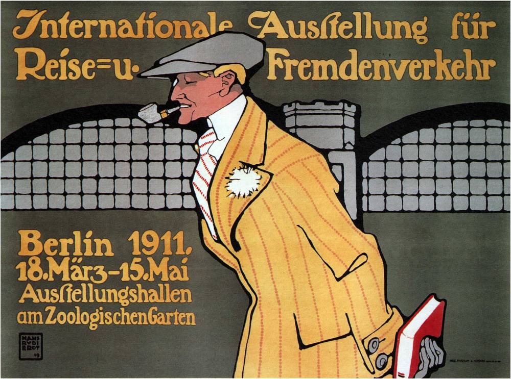 Hans Rudi Erdt, Plakat, 1911