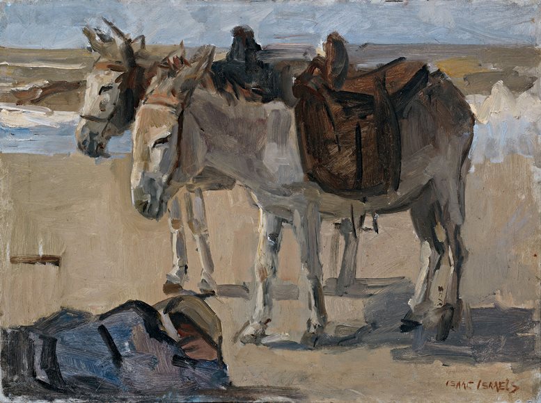 Issac Israëls: Two Donkeys (um 1900). Rijksmuseum, Amsterdam