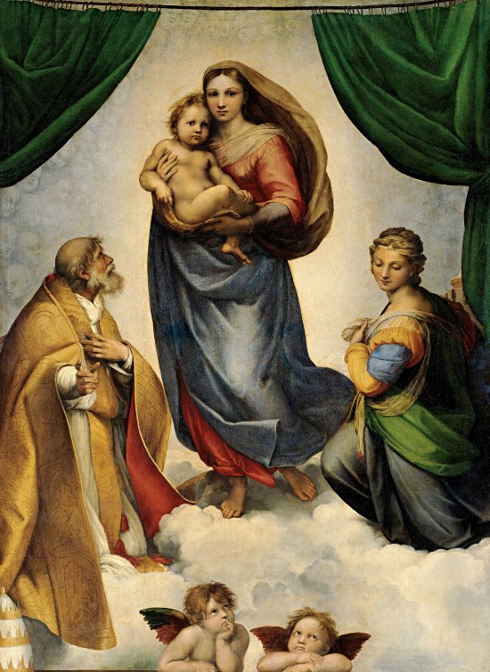 Raffael, Sixtinische Madonna, 1513/14