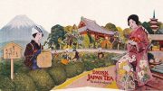 Werbung für japanischen Tee, Mitte 20. Jhdt. Museum of Fine Arts, Boston,