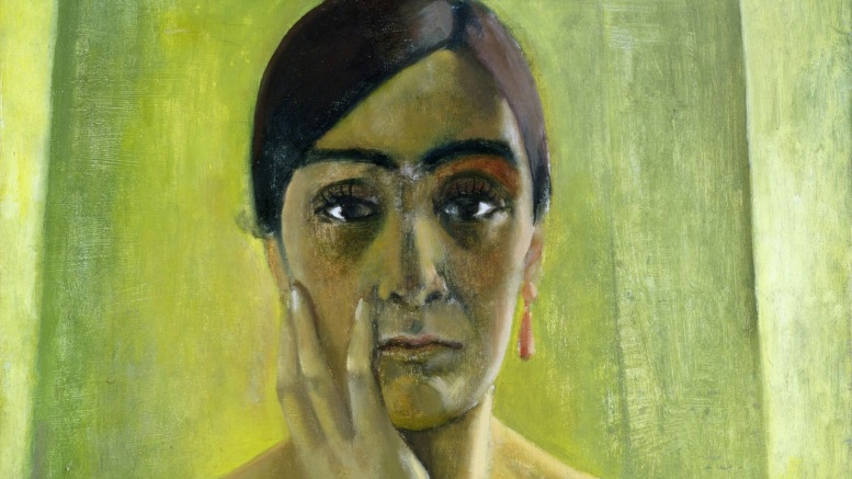 Anita Rée, Selbstbildnis, 1930, Ausschnitt (Alle Abbildungen: Wikimedia Commons). 