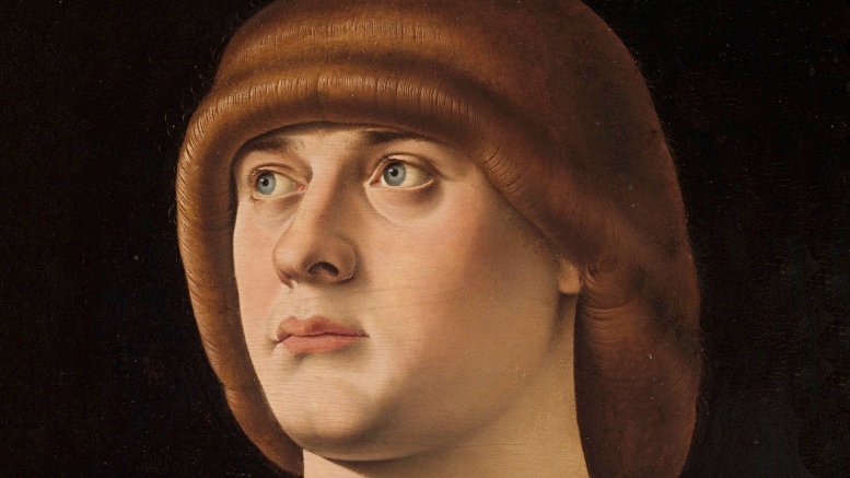 Jacometto Veneziano: Porträt eines jungen Mannes. 1480 (Metropolitan Museum of Art, New York)