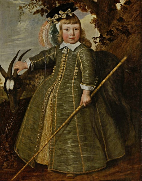 Jan Albertsz Rotius, Porträt eines Knaben mit Ziegenbock, 1652 (Rijksmuseum, Amsterdam).