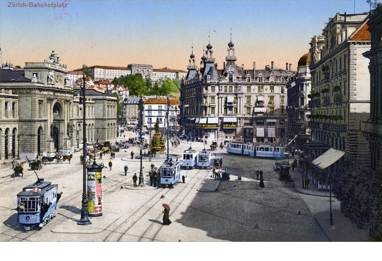 Zürich, um 1910