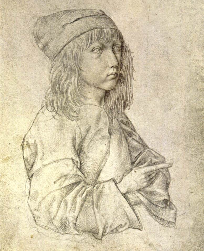 Albrecht Dürer: Selbstbildnis als Dreizehnjähriger (1484)