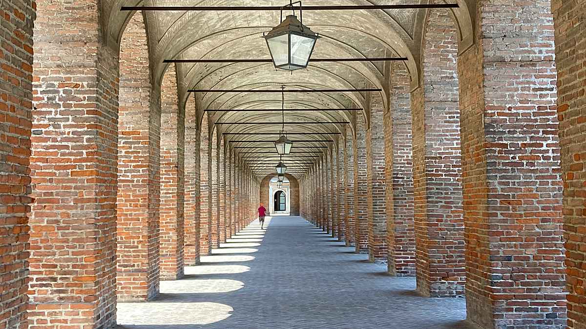 Sabbioneta: Galleria degli Antichi (alle Fotos in diesem Beitrag: © B. Denscher)