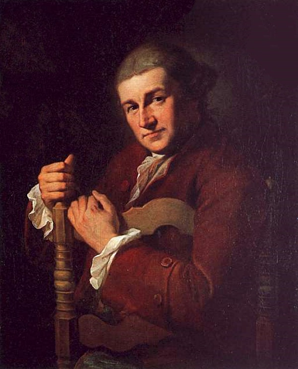 Angelika Kauffmann, Porträt David Garrick, 1764