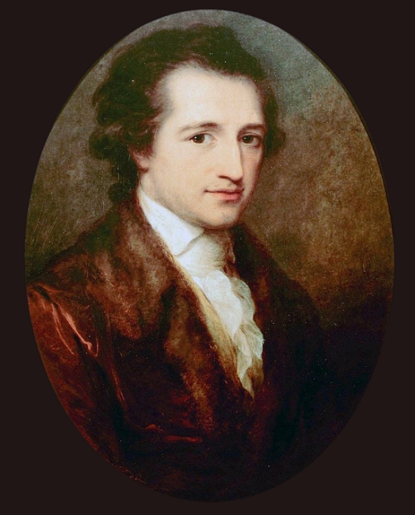 Angelika Kauffmann, Porträt Johann Wolfgang von Goethe, 1787