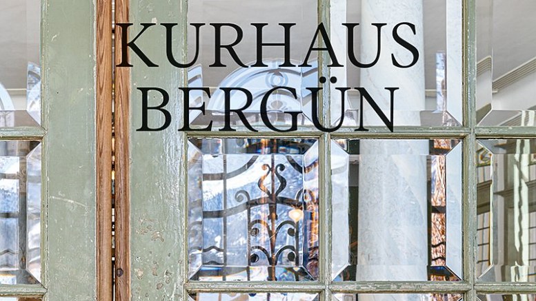 Ausschnitt aus dem Cover des Buches „Kurhaus Bergün. Der Traum vom Grand Hotel“