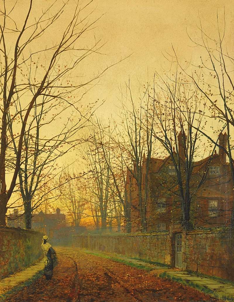 John Atkinson Grimshaw: Late October (1882)