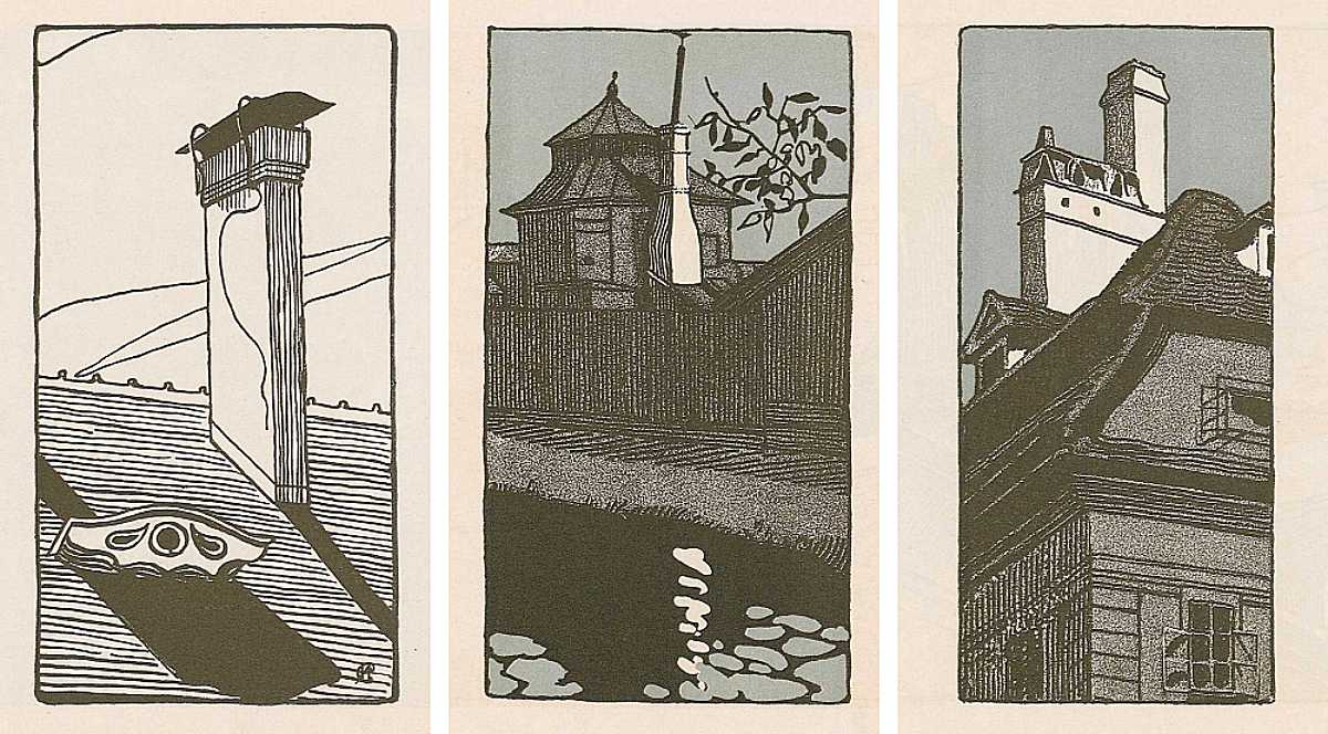 Aus der Serie „Wiener Rauchfänge“